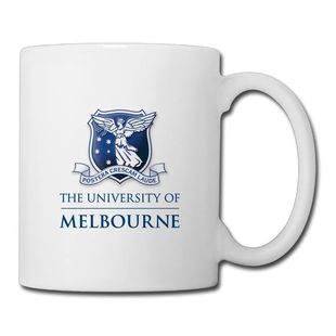 全球名校文创品墨尔本大学马克杯校徽logo创意品大学纪念礼品杯
