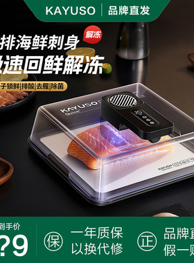 KAYUSO极速回鲜解冻器家用厨房神器食材冻肉类冰海鲜去腥解冻机器