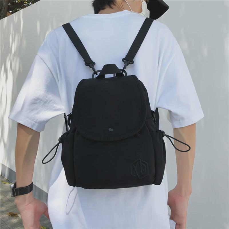 休闲涤纶男超轻学生旅游小背包