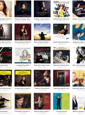 Violin 小提琴 古典 發燒精選 24bit Qobuz 音源 代購