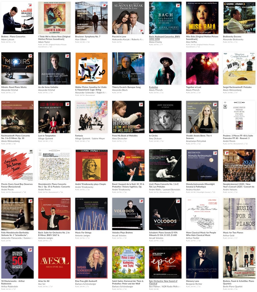 古典專輯字音源代購24bithires