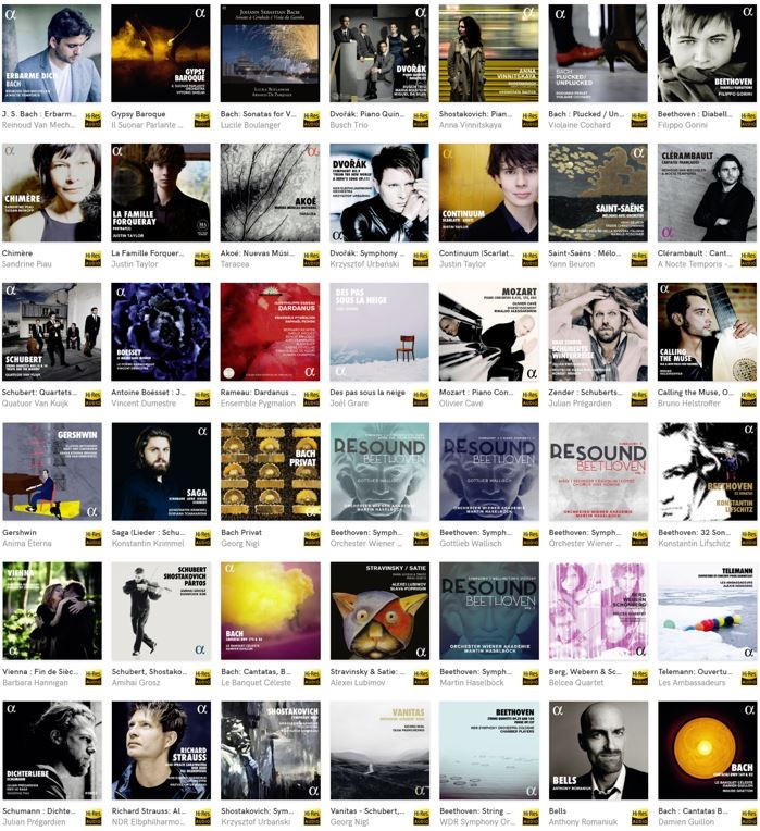 Alpha Classics 古典音樂 24bit Qobuz 數字音源代購