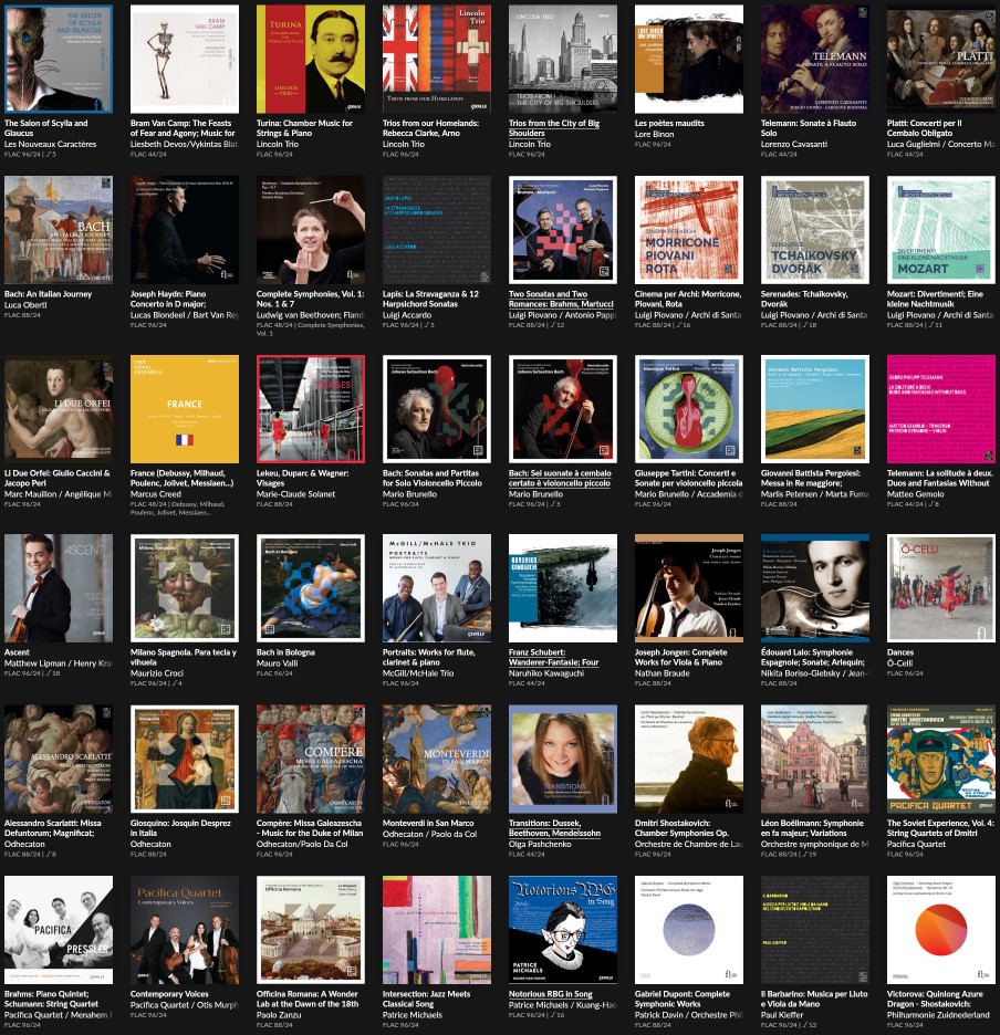 古典音樂專輯 Arc Cedile Fuga SWR 24bit Qobuz 數字音源代購