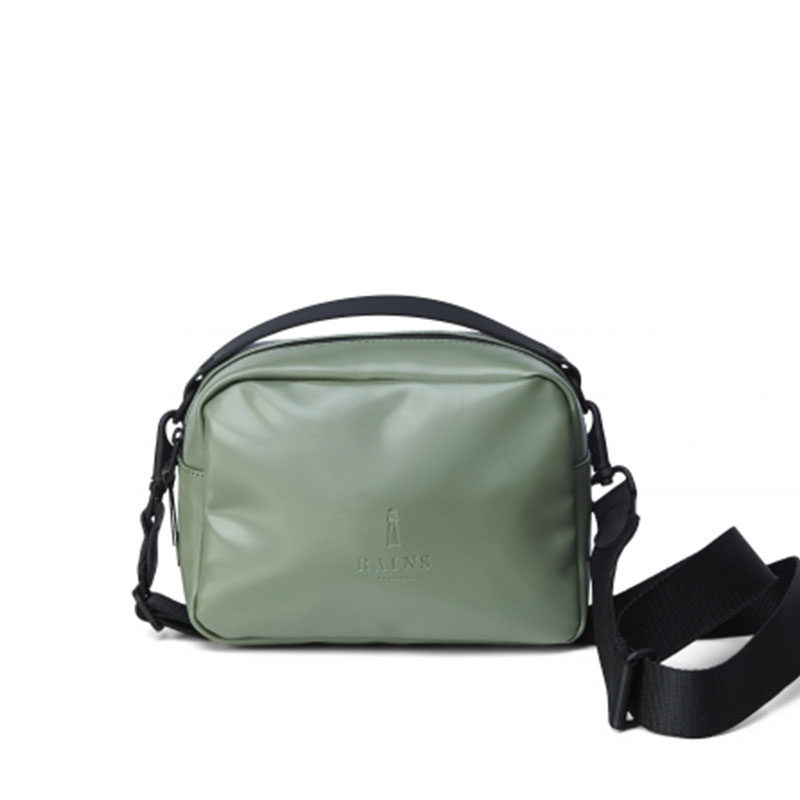 丹麦Rains Box Bag 时尚简约单肩包男女通用防水通用斜挎包