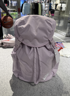 nike双肩包耐克书包女旅行背包粉色运动新款女生大容量包包BA6150