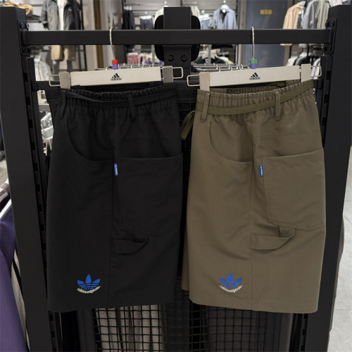 阿迪达斯 三叶草 2025年夏季 男子 运动休闲 短裤 JN1667 JN1668