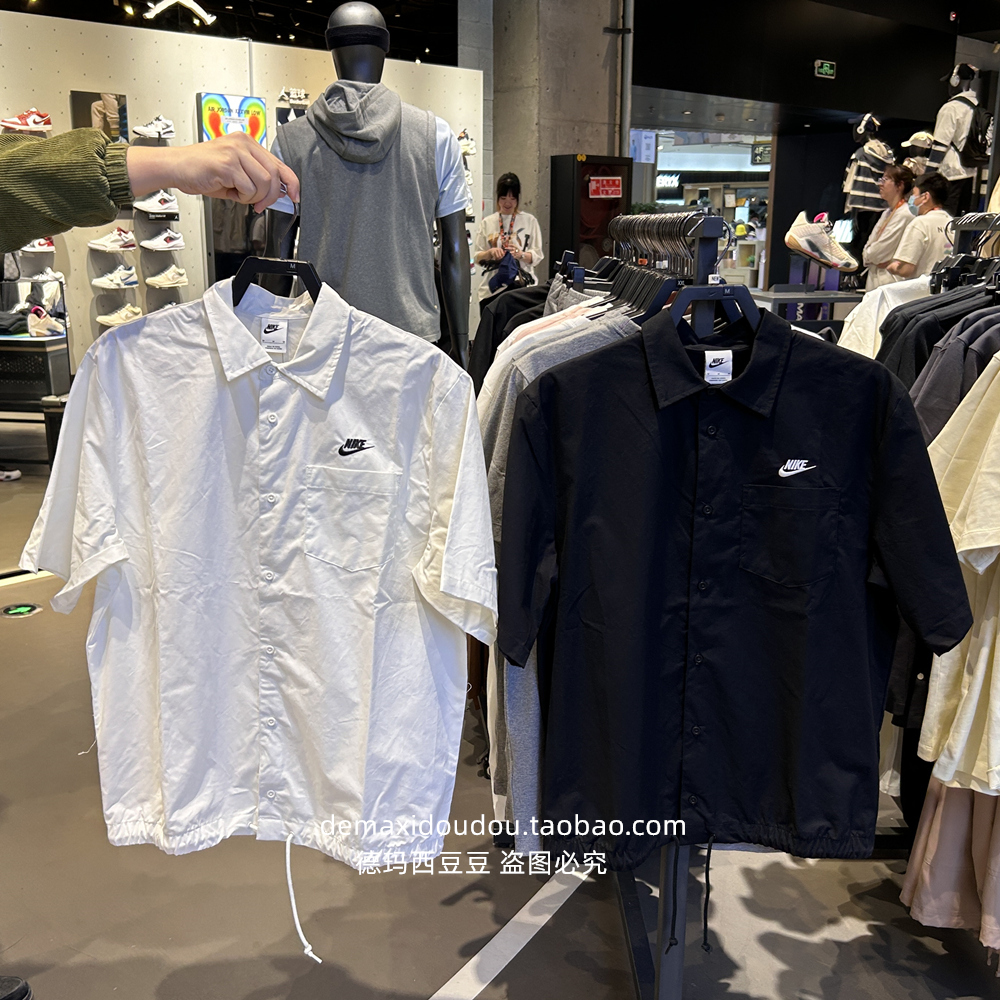 Nike耐克男子宽松纯棉运动T恤