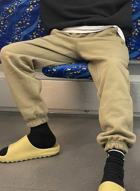 【特价】adidas三叶草男休闲运动收脚加绒长裤 H11379 H62547