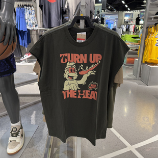 专柜正品Nike/耐克NSW TEE SLVLS男子透气无袖运动T恤 HQ9255-355