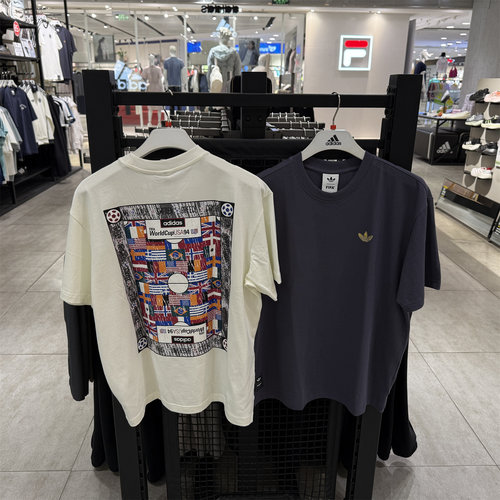 阿迪达斯adidas三叶草男运动短袖纯棉T恤 KG6338 KD1429  KD1430
