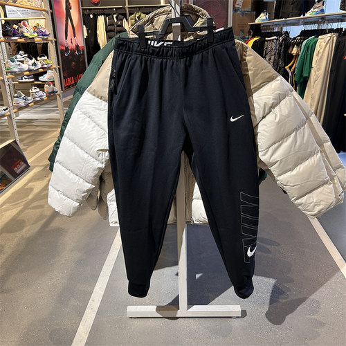 Nike/耐克男子收脚加绒跑步长裤