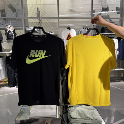 正品NIKE耐克短袖男圆领宽松透气舒适跑步健身训练运动T恤HJ3565