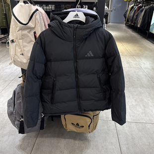 阿迪达斯adidas新款女子简约保暖羽绒服外套JV6190 JV6191 JV6192