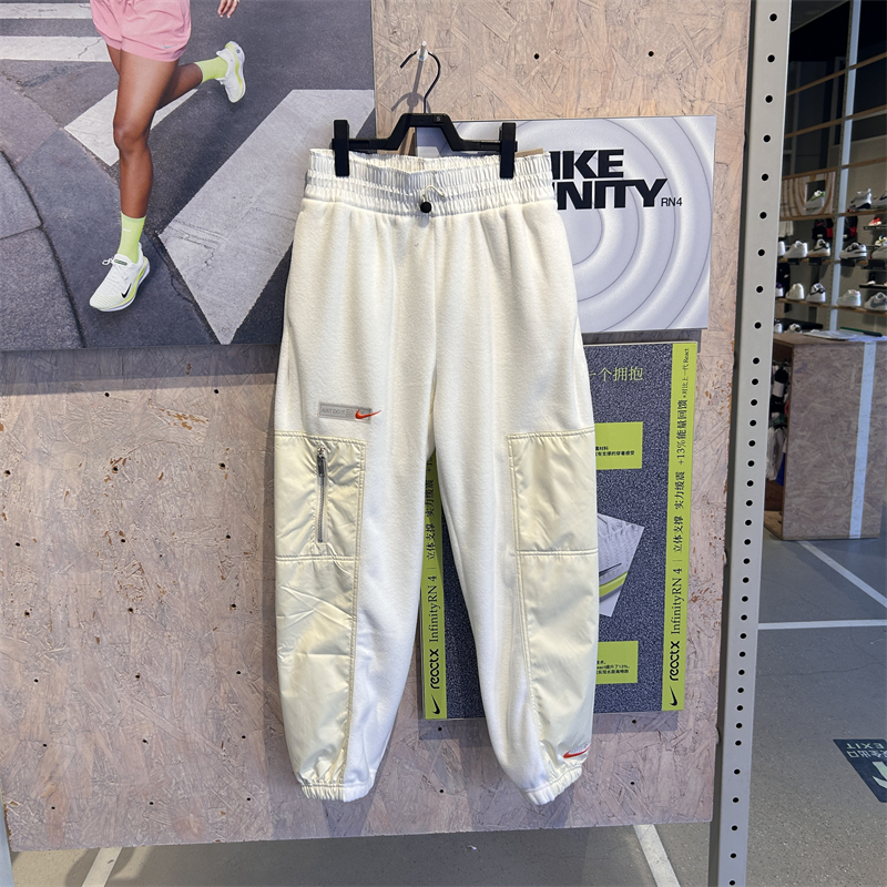 Nike/耐克适休闲加绒收脚长裤