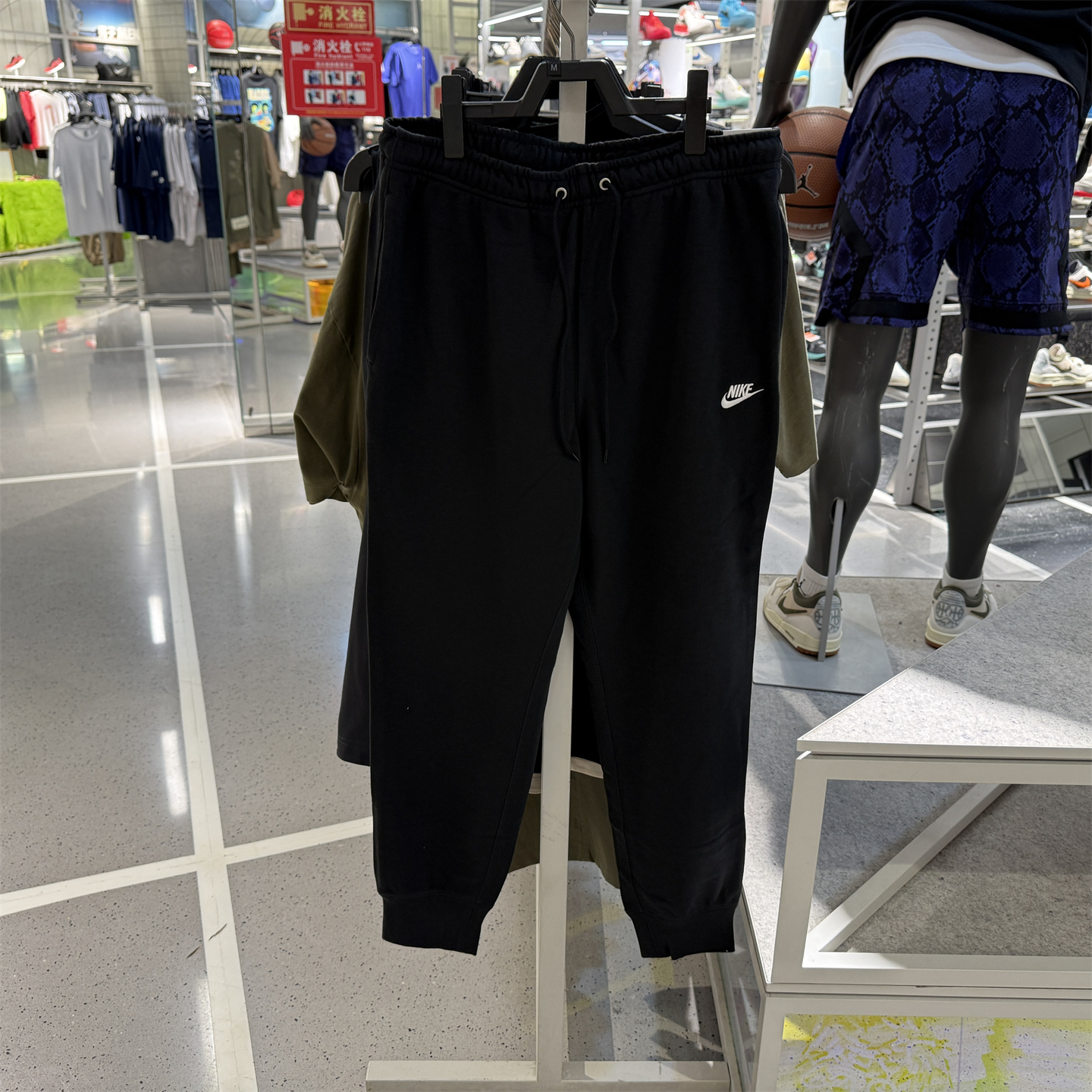 NIKE耐克男装2025春季Club男子法式毛圈休闲运动长裤 FN3802-010