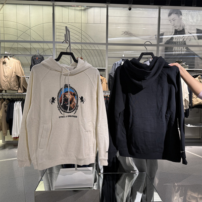 耐克正品卫衣加绒保暖詹姆斯运动休闲卫衣百搭透气套头衫FB7124