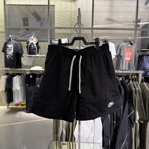 Nike/耐克 男子刺绣LOGO美式运动休闲透气梭织短裤 AR2383-010