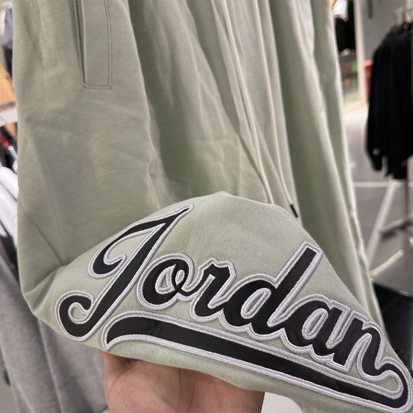 NIKE耐克长裤男裤24秋冬新款JORDAN针织宽松束脚运动休闲裤FN4670