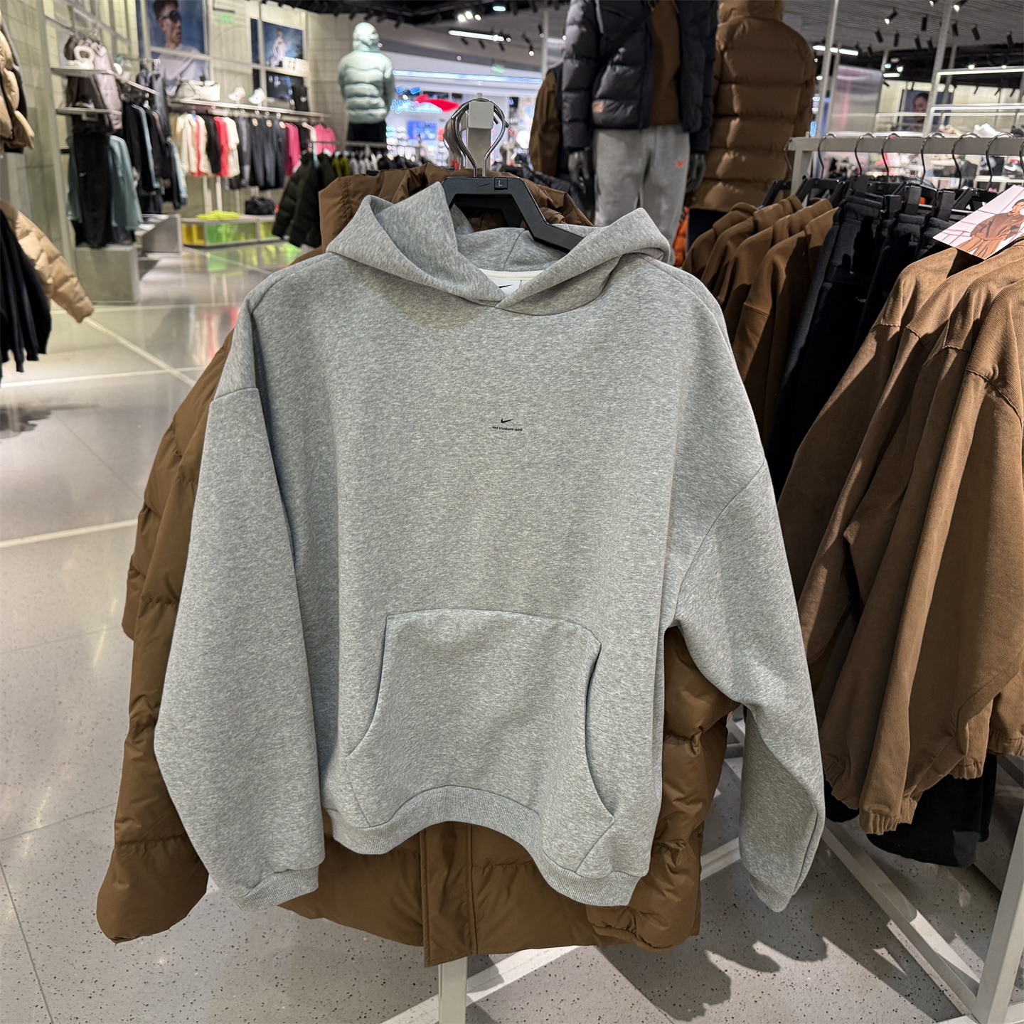 耐克卫衣男2025秋新款运动宽松纯色连帽套头衫IM5919-063-010-237