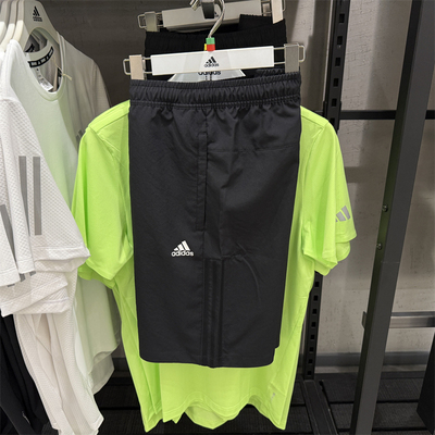豆豆正品Adidas阿迪达斯短裤男子夏新款运动裤透气休闲短裤IN6509