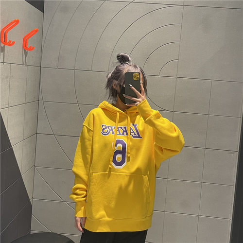 Nike/耐克男洛杉矶湖人队连帽衫