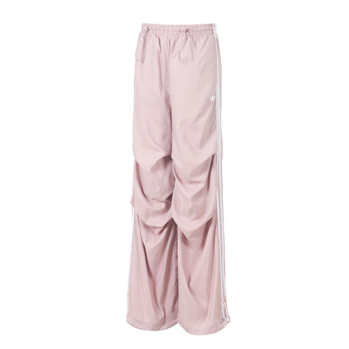 Adidas阿迪达斯三叶草女子伞兵长裤可束脚运动裤KE9791 KE9790