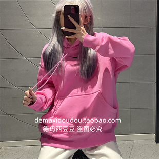 Nike耐克连帽卫衣女子夏季新款黑色运动服套头衫 DQ5861-675
