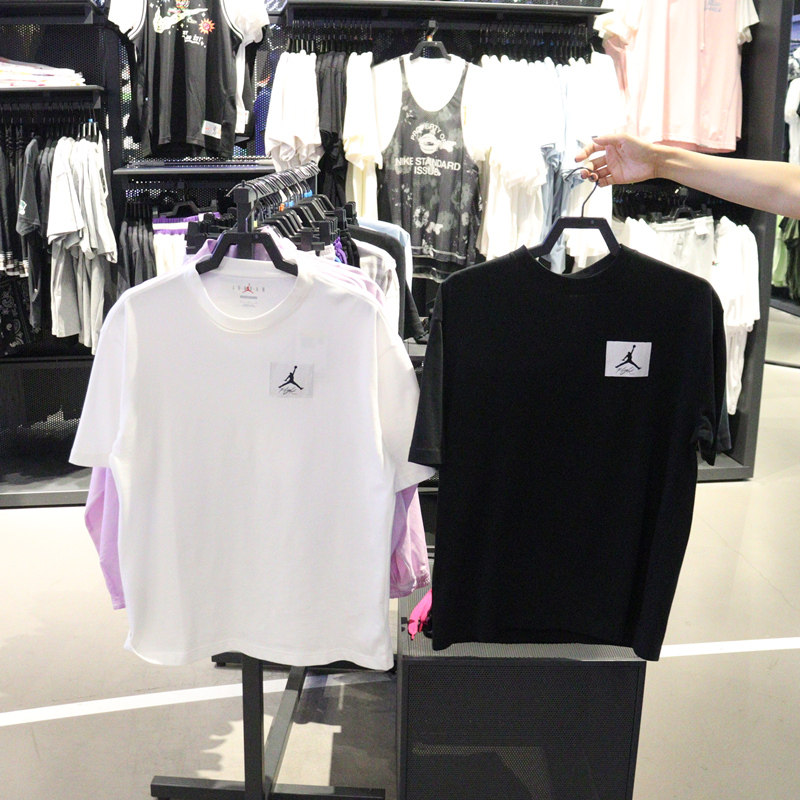 专柜正品jordan男子飞人印花FLIGHT休闲运动圆领短袖T恤 DZ7314,运动服/休闲服装,运动T恤,淘宝优惠券,粉丝福利购,淘宝优惠卷