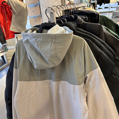 NIKE耐克男女冬新款梭织抗风运动棉服夹克加厚绒可过冬FB8619-330