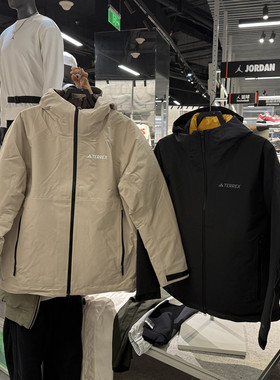 专柜正品Adidas阿迪达斯男鹅绒羽绒服三合一冲锋衣 IL8969 IL8972