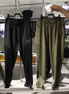 Nike耐克裤子女裤2022春季新款健身训练运动裤休闲长裤 DH6980