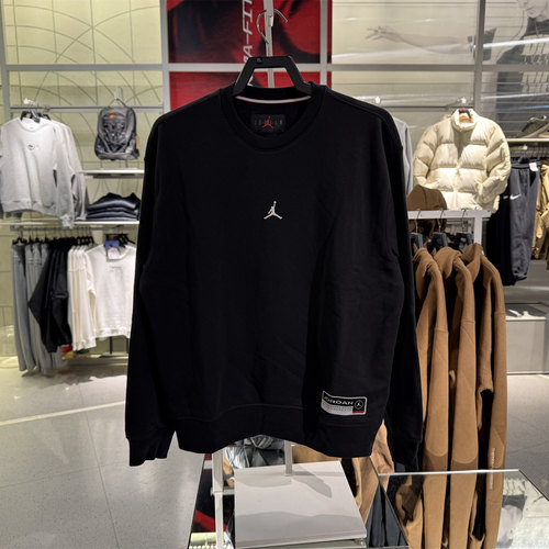 NIKE耐克男子FLC CREW GCEL运动休闲套头衫卫衣IO7830-010