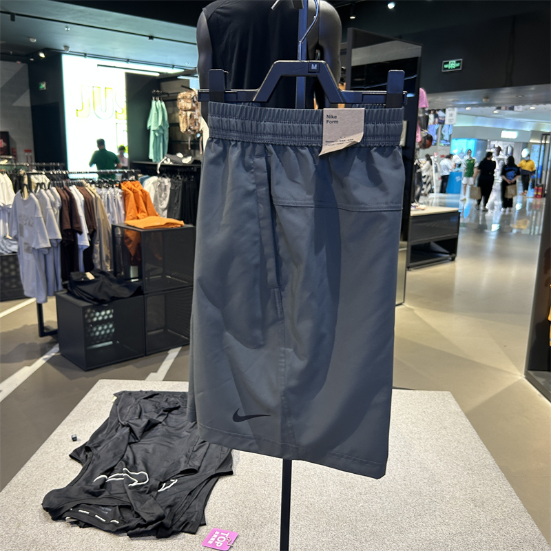 Nike耐克男士短裤夏季正品运动裤休闲裤跑步速干五分裤子 DV9858