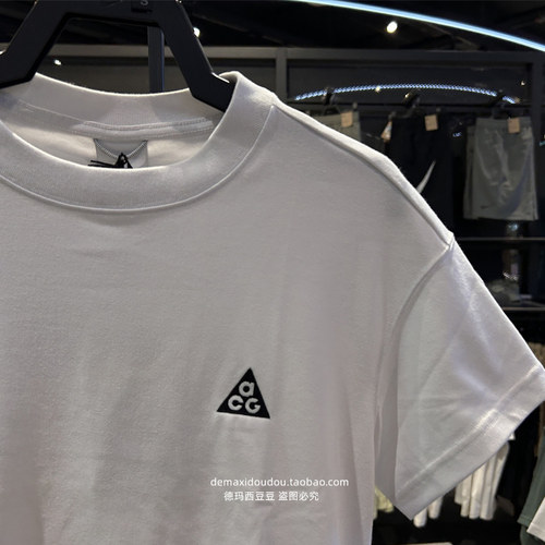 Nike/耐克正品新款女士简约休闲针织圆领短袖T恤FD2717-121