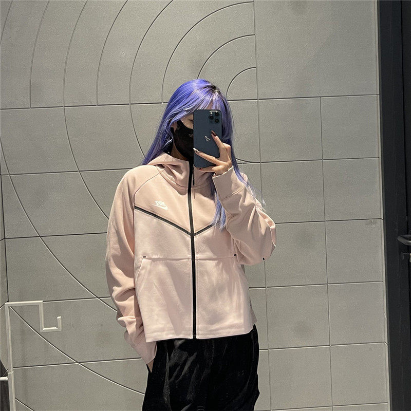 专柜正品耐克NIKE女子休闲训练拉链连帽短款运动夹克外套 CW4299,运动服/休闲服装,运动茄克/外套,淘宝优惠券,粉丝福利购,淘宝优惠卷