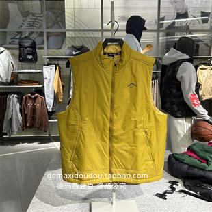 专柜正品Nike耐克THERMA-FIT男越野跑步马甲保暖冬季棉服 FZ0002