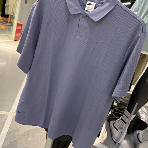 Nike耐克男子短袖T恤夏季宽松透气刺绣翻领运动POLO衫IH8665-499