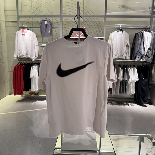 NIKE耐克男T恤夏季背标大勾运动训练速干透气跑步短袖 IV2640-030