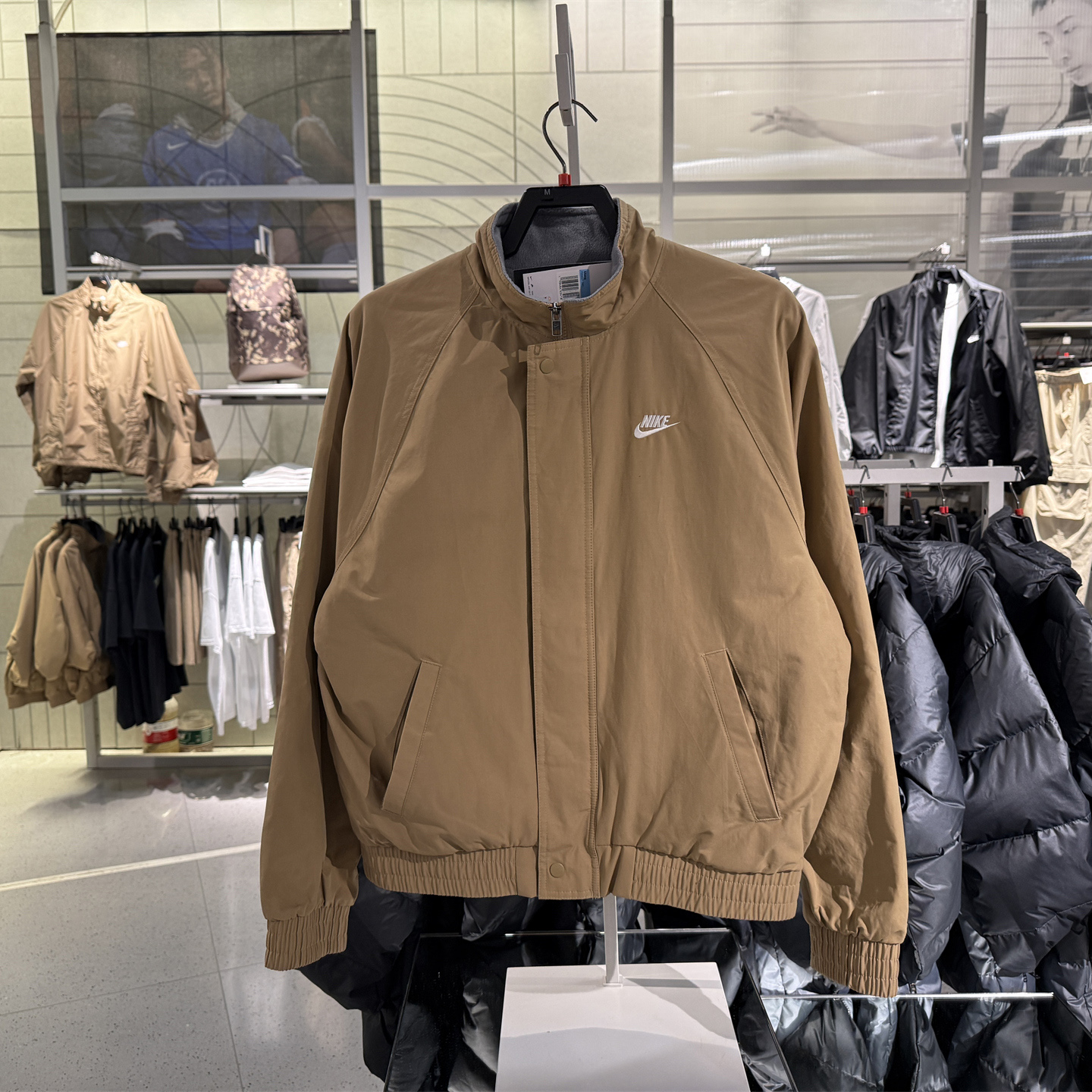 NIKE耐克男子梭织宽松夹克运动休闲外套FZ0657