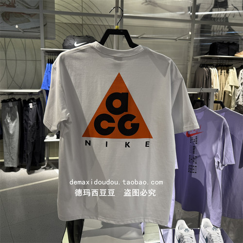 正品NIKE耐克男子ACG短袖大LOGO休闲半袖T恤HJ0799-010-121-245