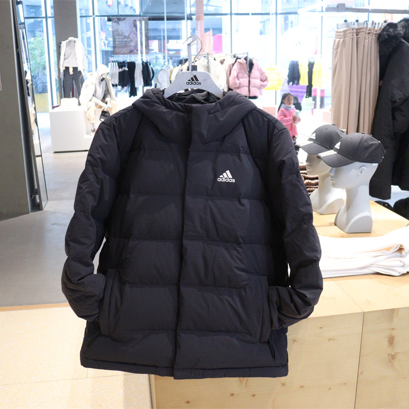 Adidas/阿迪达斯男连帽羽绒服