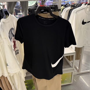 专柜正品NIKE耐克女短袖夏季DRI-FIT速干跑步上衣夏季反光 HV2773