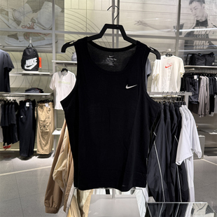 正品NIKE耐克男装夏新款宽松透气健身运动休闲背心T恤 AR6070-010