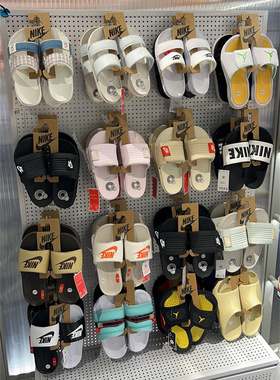 专柜正品NIKE耐克女子夏季一字拖透气轻便易穿脱拖鞋 BQ4632
