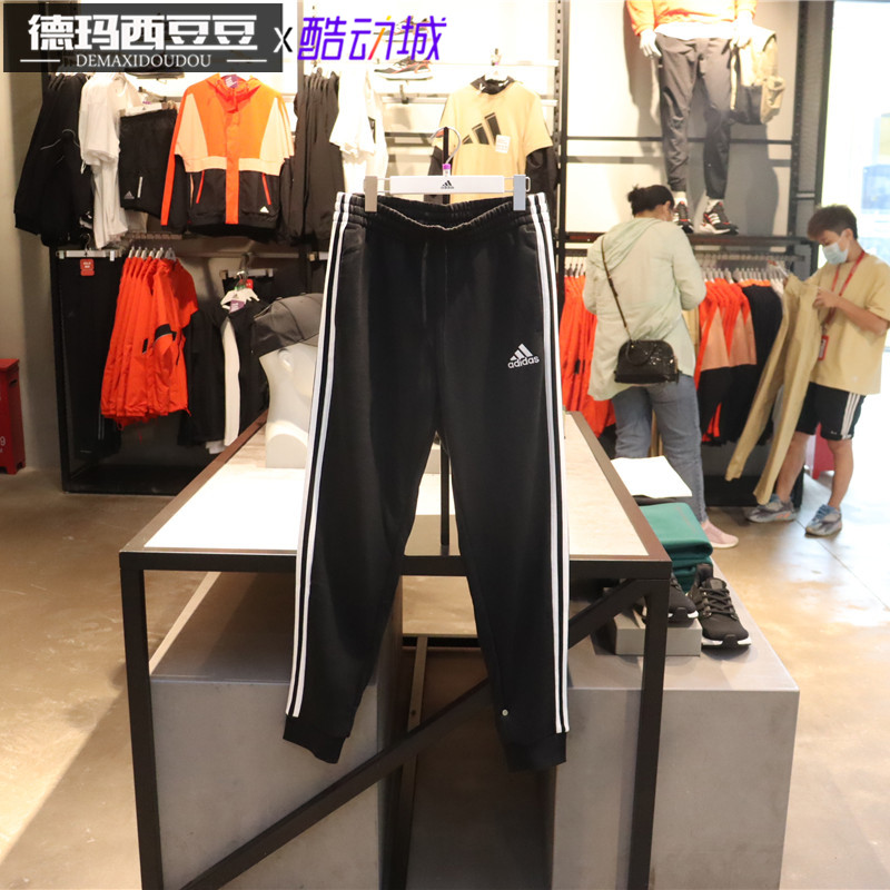 阿迪达斯男子休闲收脚运动长裤
