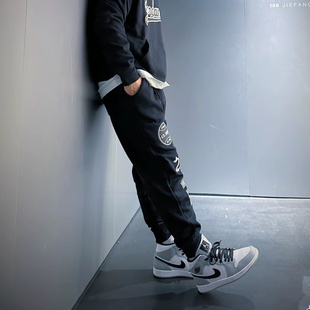 现货Nike/耐克 正品男子飞人加绒保暖宽松篮球运动训练长裤FN4620