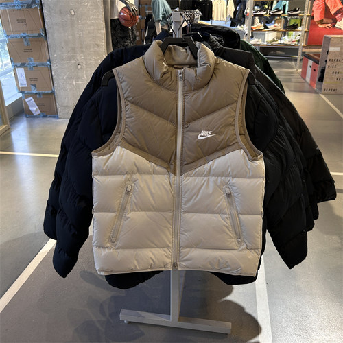 耐克SF WR 650-D FLD男子保暖运动羽绒服马甲 FB8184-247-010-077