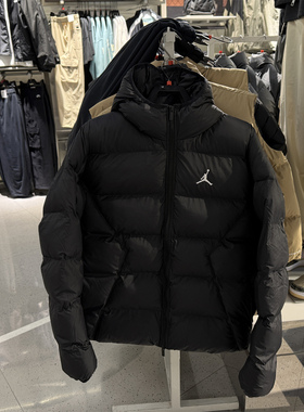Nike耐克Jordan男子棉服2025冬季新款运动休闲保暖拒水外套HV0533