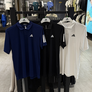 专柜正品adidas阿迪达斯翻领POLO衫短袖T恤 JE0412 JG0985 JN9006