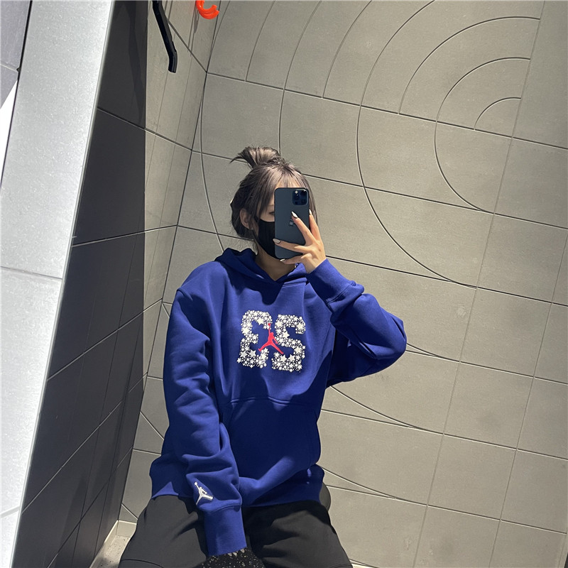 Jordan乔丹男子运动起绒套头卫衣
